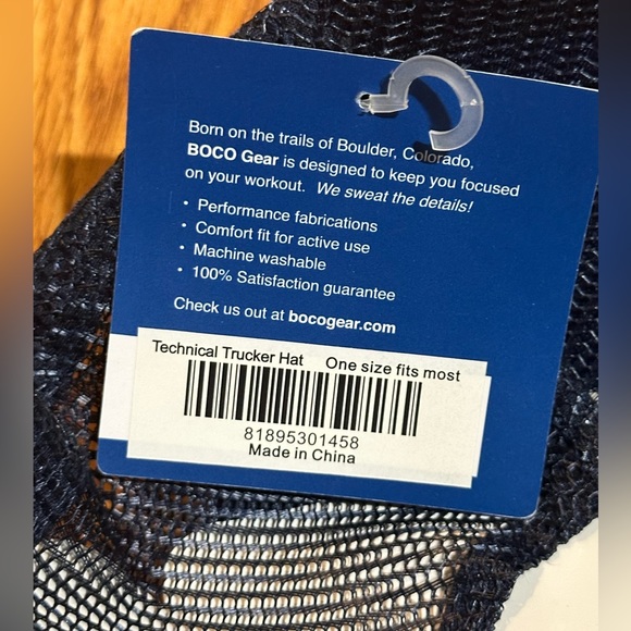 NWT Boco Technical Trucker Hat - Momentum - Picture 6 of 7